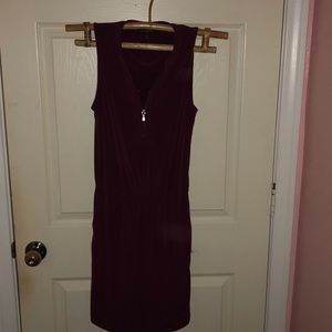 Banana Republic Factory burgundy dress